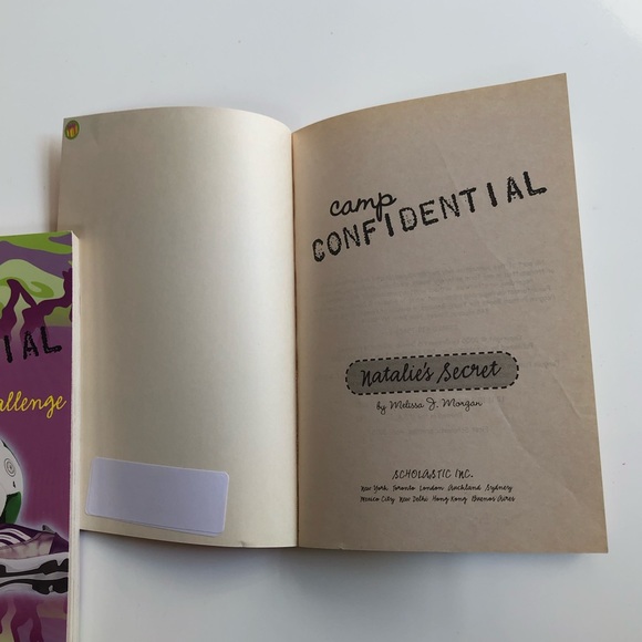 SET of 5 - Camp Confidential books - Picture 7 of 11